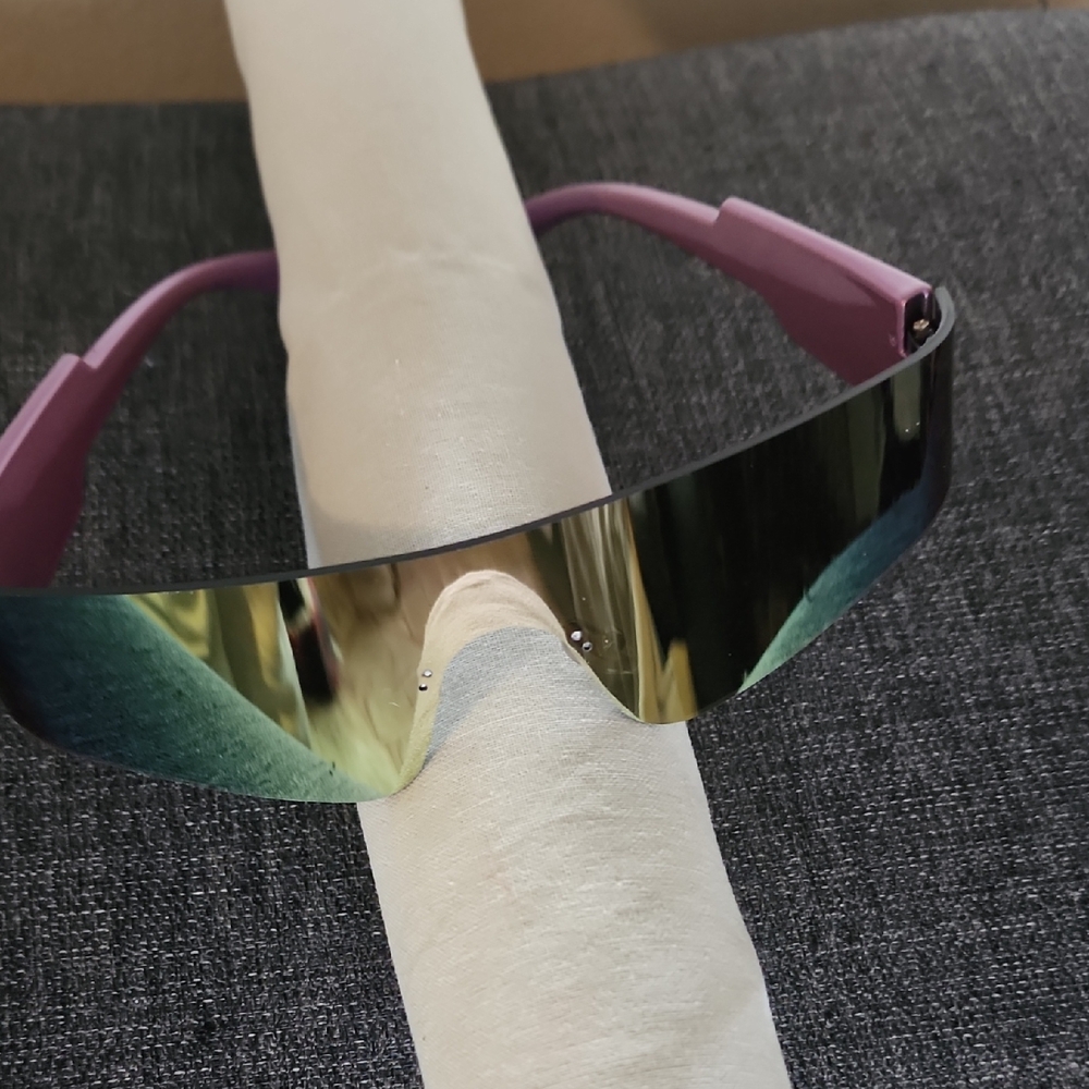 Rimless Mirrored Sunglasses